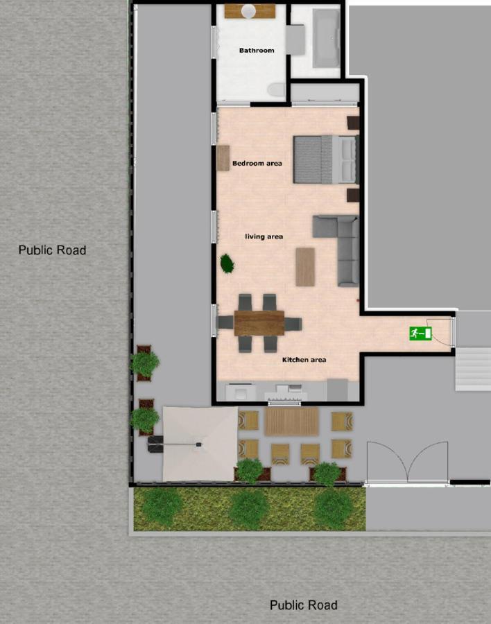 Apartament Titus Cfu Ypsos Zewnętrze zdjęcie